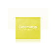 Сумка пляжная от Greenway Global экологичная, цвет лимонный