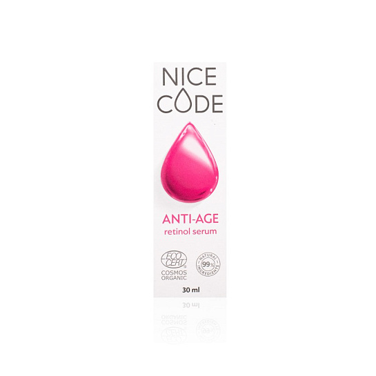 Сыворотка Nice Code для омоложения кожи лица с ретинолом «ANTI-AGE», 30 мл